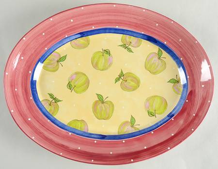Fruit Punch 16" Oval Serving Platter