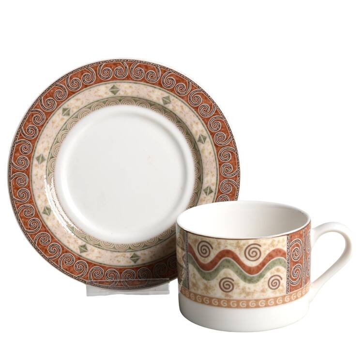 Cape Town Flat Cup & Saucer Set