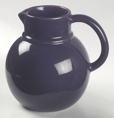 Solid Color Eggplant 64 Oz Pitcher