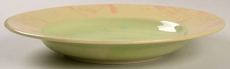 Stonewash Poppy Large Rim Soup Bowl