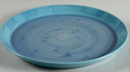 Stonewash Blue 13" Chop Plate (Round Platter)