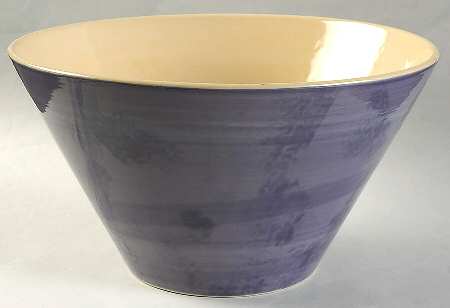 Stonewash Plum 9" Round Vegetable Bowl