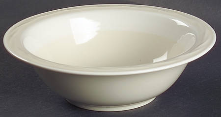 Whipped Cream Rim Cereal Bowl by Epoch