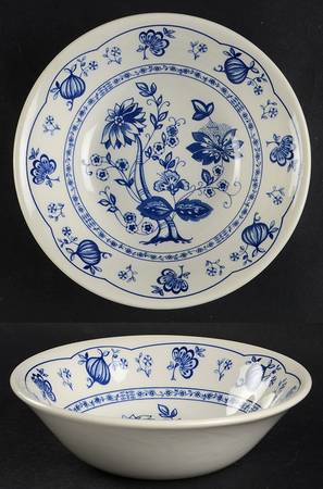Blue Onion Coupe Cereal Bowl