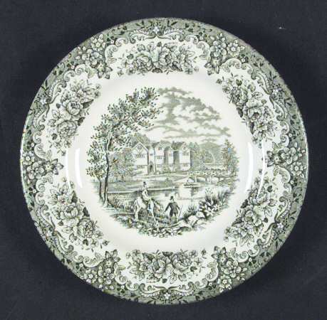 River Scenes-Green Salad Plate