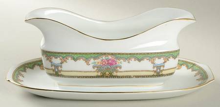 Windsore Gravy Boat with Attached Underplate