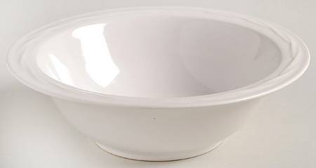 White Expressions Rim Cereal Bowl