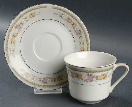 Savannah Flat Cup & Saucer Set