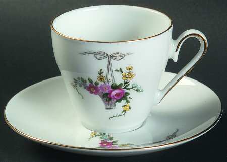 ESC68 Flat Demitasse Cup & Saucer Set