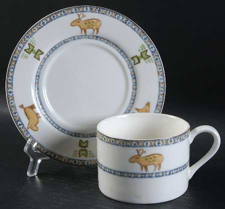 Durango Flat Cup & Saucer Set
