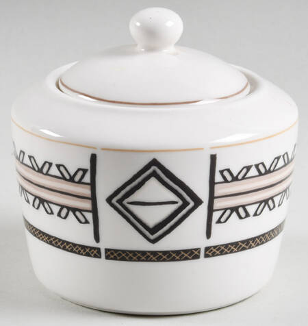 Tiber Sugar Bowl & Lid