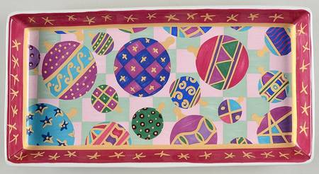 Kaleidoscope 13" Rectangular Tray