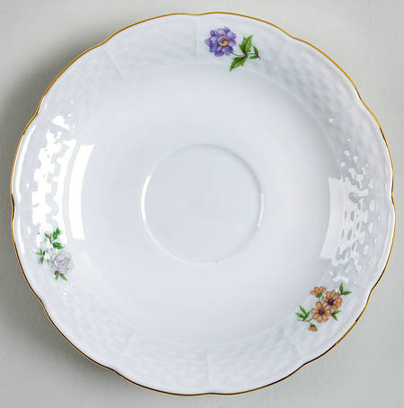 Bouquet Saucer for Demitasse Cup