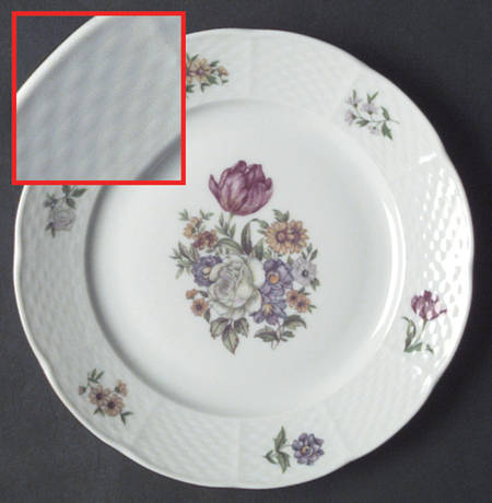 Bouquet Bread & Butter Plate