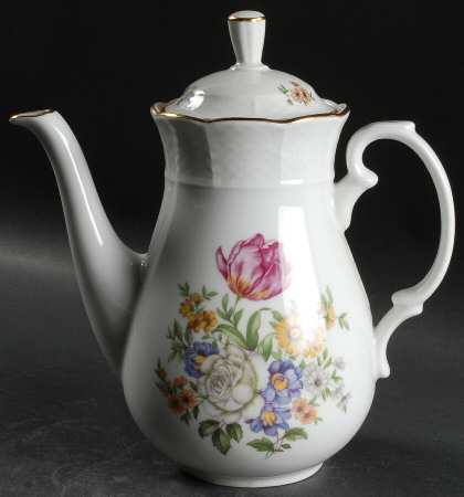 Bouquet Mini Coffee Pot & Lid