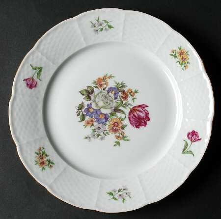 Bouquet Salad Plate