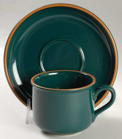 Cimarron Flat Cup & Saucer Set