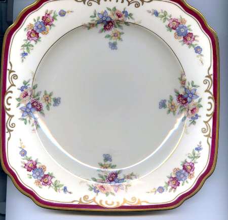 ESC74 Square Salad Plate