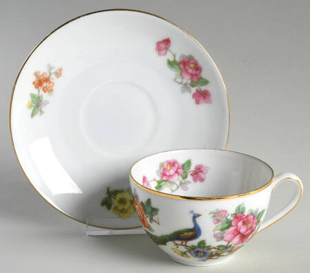 6636-6656 Flat Cup & Saucer Set