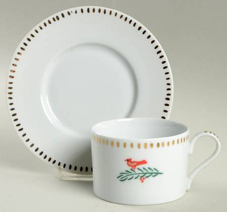 EBA4 Flat Cup & Saucer Set