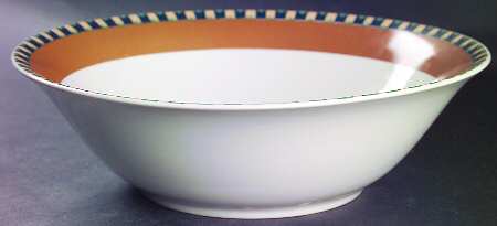 New Horizons Tan 9" Round Vegetable Bowl