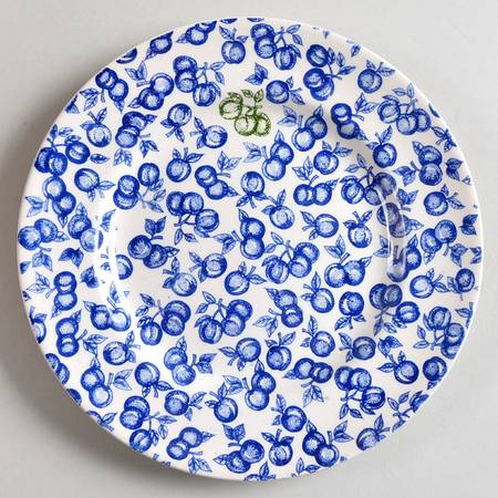Eit20 Blue Salad Plate