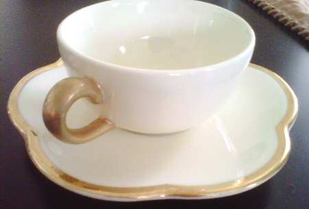 ESE8 Flat Cup & Saucer Set