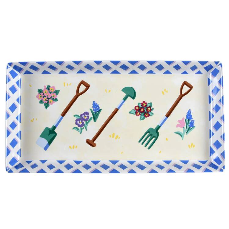Garden Party 13" Sandwich Tray