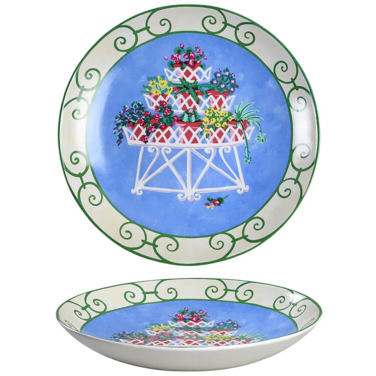 Garden Party 13" Pasta Serving Bowl