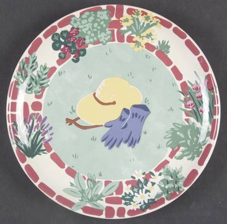 Garden Party Dessert/Pie Plate