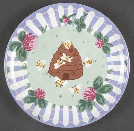 Garden Party Dessert/Pie Plate