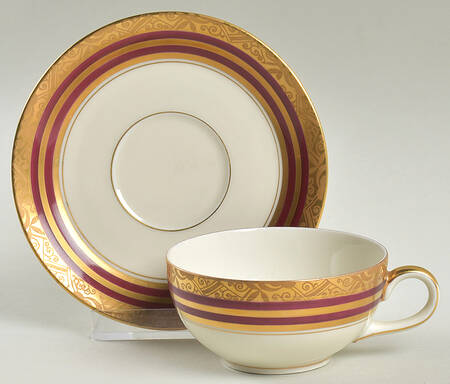 A218 Flat Demitasse Cup & Saucer Set