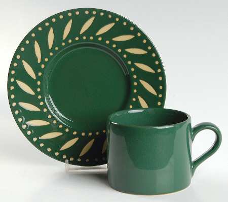 EBA6 Flat Cup & Saucer Set by Eddie Bauer