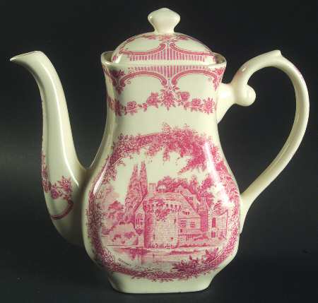 EIT8 Red Coffee Pot & Lid