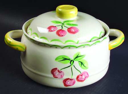 Fleurtations (Fruit) Round Covered Vegetable