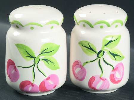 Fleurtations (Fruit) Salt & Pepper Set