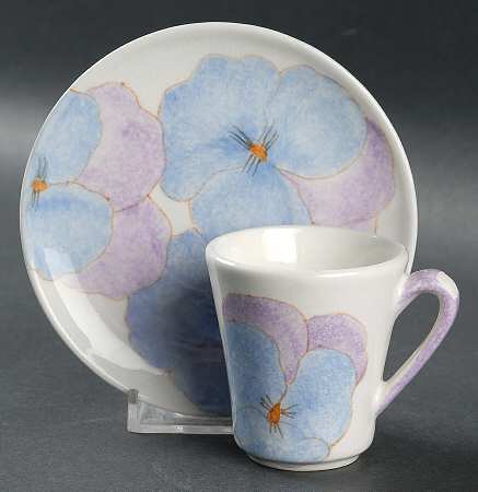 267L Flat Demitasse Cup & Saucer Set
