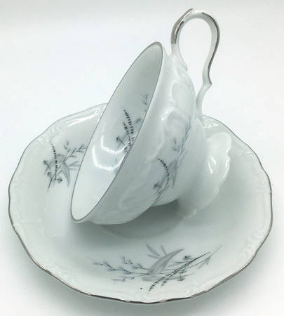 24453 Footed Cup & Saucer Set