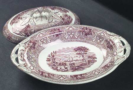 Como Oval Covered Vegetable