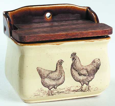 Country Road Salt Box & Lid