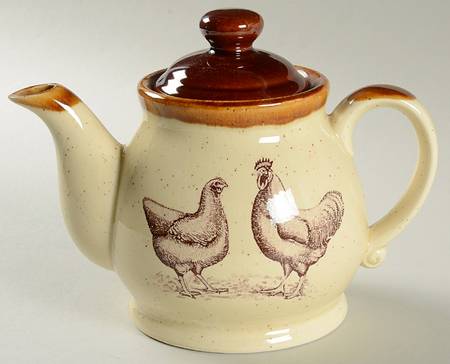 Country Road Teapot & Lid