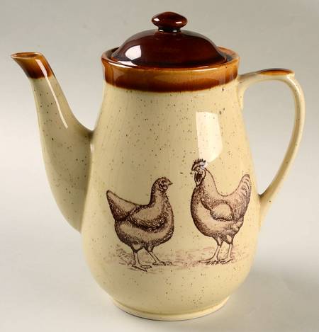 Country Road Coffee Pot & Lid