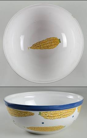 Vegging Out 13" Large Salad Serving Bowl
