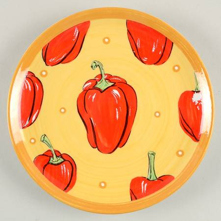 Vegging Out Salad Plate