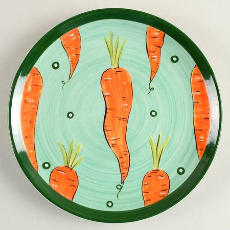 Vegging Out Salad Plate
