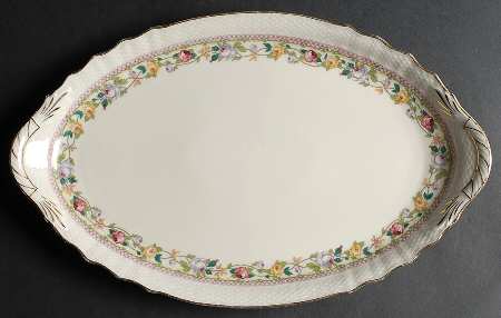 7942 16" Oval Serving Platter