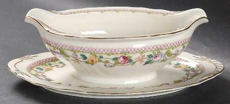 7942 Gravy Boat with Attached Underplate