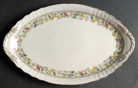 7942 13" Oval Serving Platter