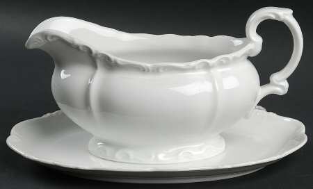 Maria Theresia Gravy Boat with Attached Underplate