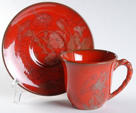 ERN10 Flat Cup & Saucer Set